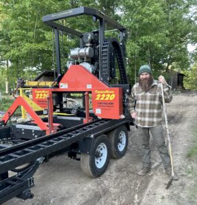 Ben and his TimberKing 2220
