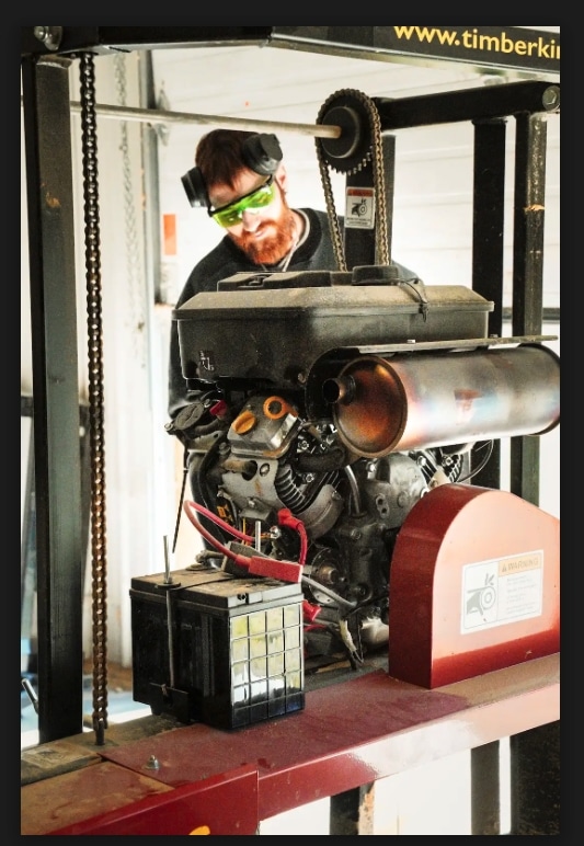 Austin with TimberKing Engine