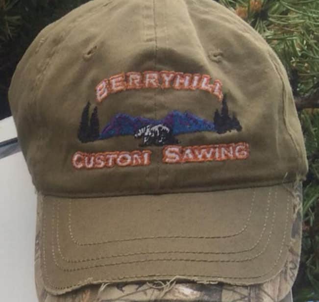 Hats off to Tom and his Berryhill Custom Sawing company!
