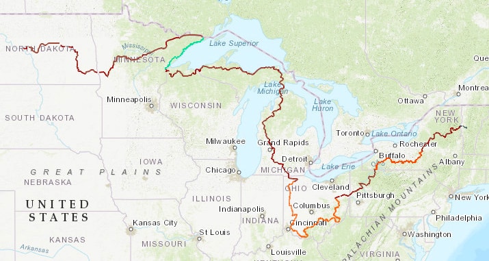 The North Country Trail runs through America's heartland from Vermont to North Dakota