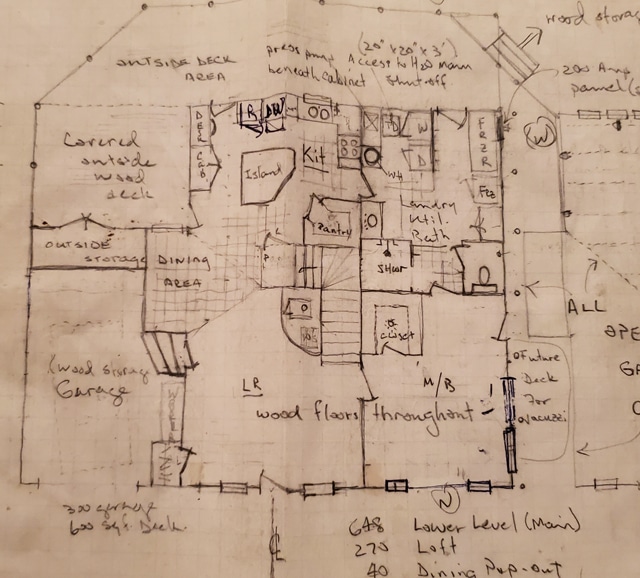 hand drawn plans 2