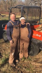 Man and wife workmates, Robert and Amy Bigler have launched a woodworking business with TimberKing and Woodmaster equipment. "We will grow and succeed because that's the kind of people we are!"
