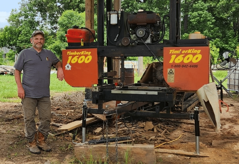 Bobby and his 1600 Timberking