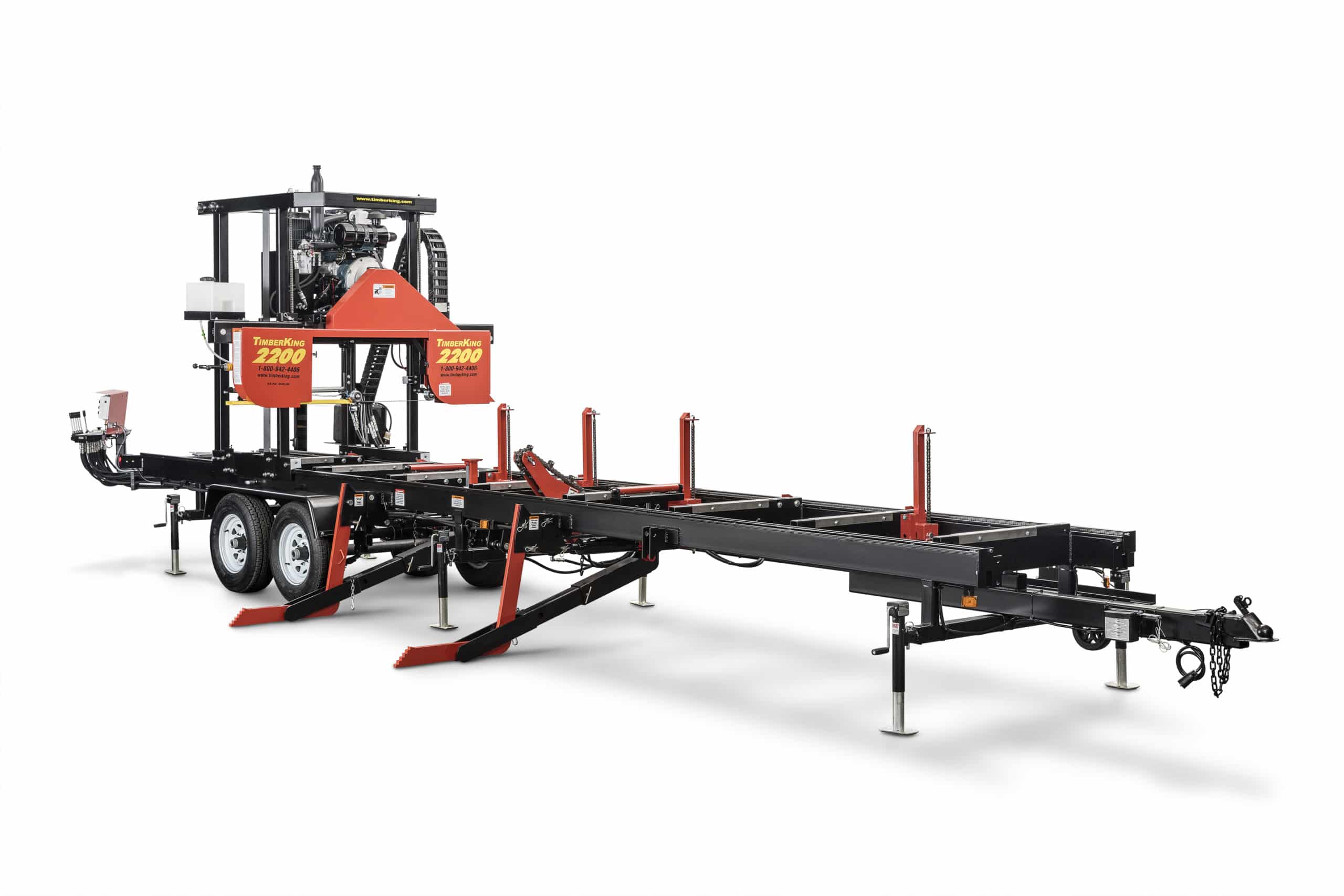 Portable Sawmill with Full Hydraulics 