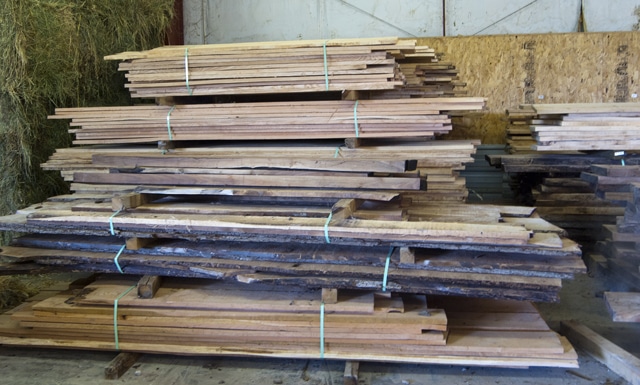 You want boards? Brian's got 'em, banded and ready to go.