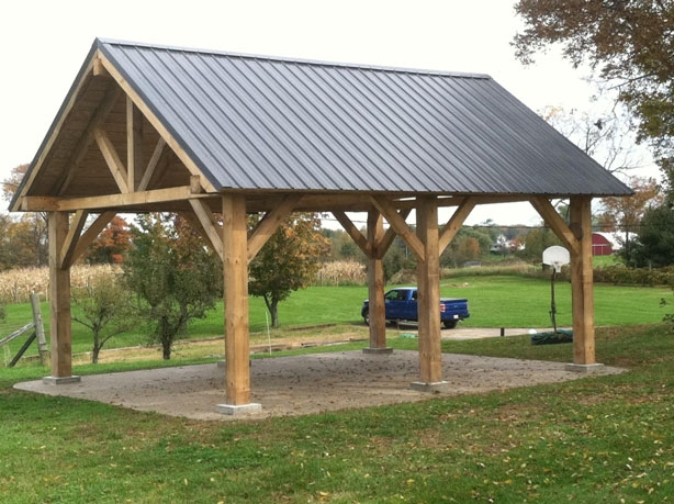 Timber Frame pavillion