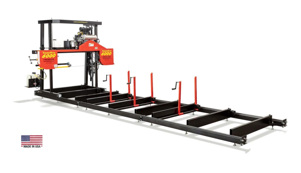 TimberKing 6000TW Portable Sawmill